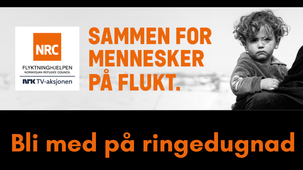Vi bidrar til NRK TV-Aksjonen - Bli med du også
